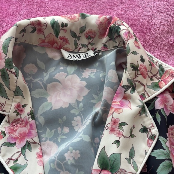 AMUR Naveha Floral-print Romper XS - Picture 3 of 4